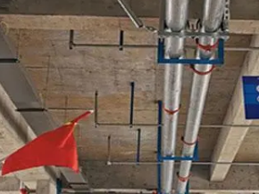 洞口管廊支架的安装方法